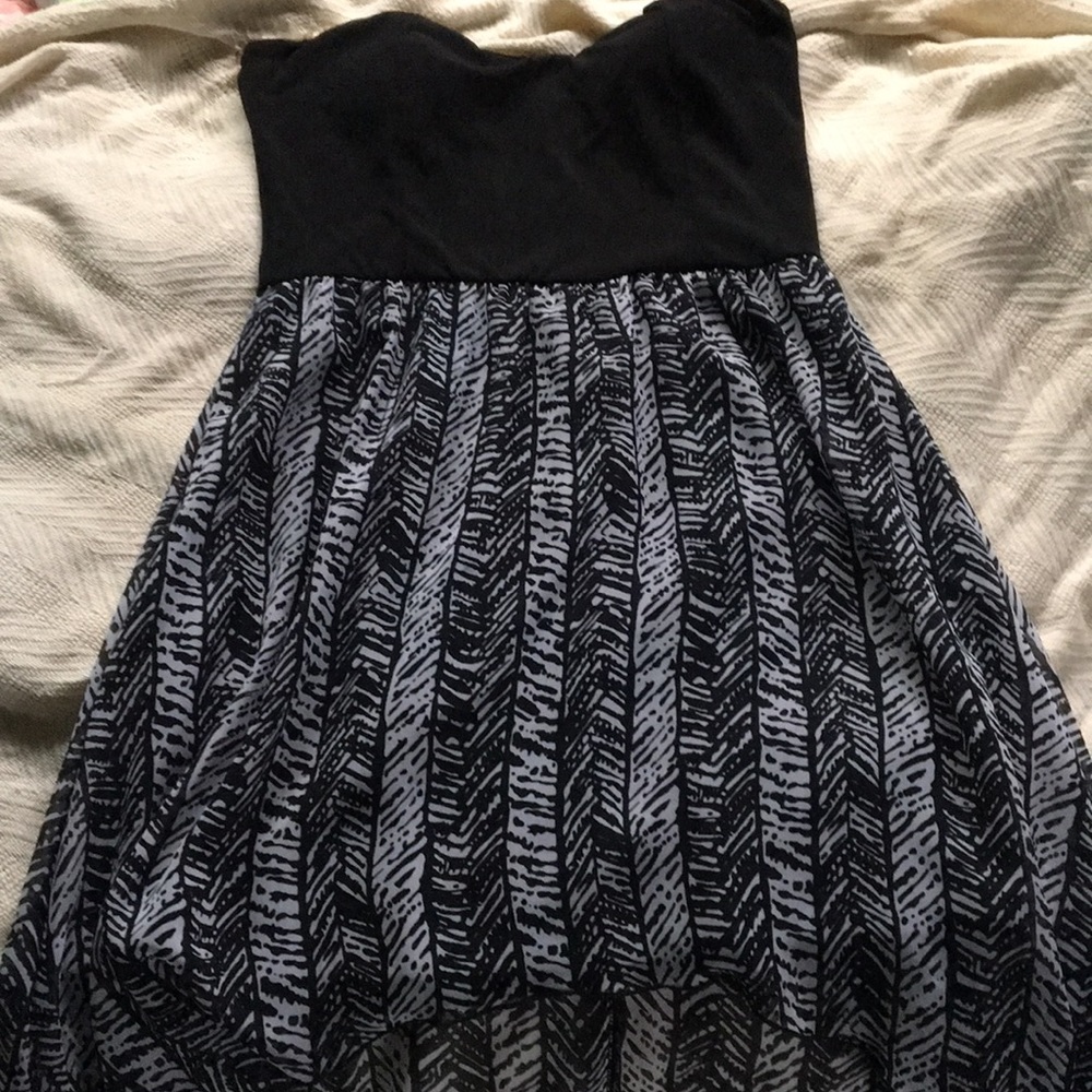 Black and white dress